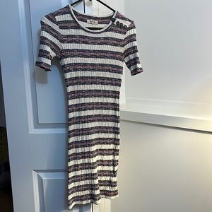 Madewell Striped Dress XS
